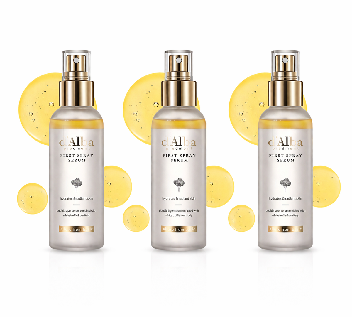 Face Essence Spray Italian White Truffles First Spray Serum Face Light Moisturizer Multi-Effect Spray Brightening Essence 100ml