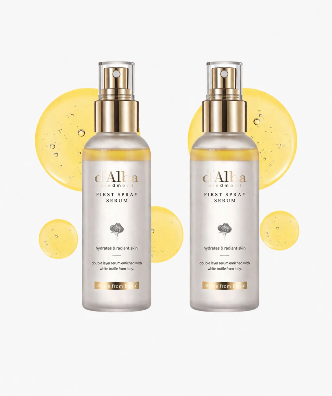 Face Essence Spray Italian White Truffles First Spray Serum Face Light Moisturizer Multi-Effect Spray Brightening Essence 100ml